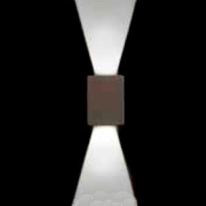 Arandela Policarbonato Paris 2 Fachos Finos