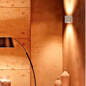 Arandela Policarbonato Paris 2 Fachos Finos