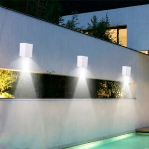 Arandela Policarbonato com 1 Facho Aberto