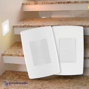 Embutido de LED Frente Plana Direto