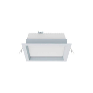 Luminária Embutir Quadrada Recuada LED Integrado 12W