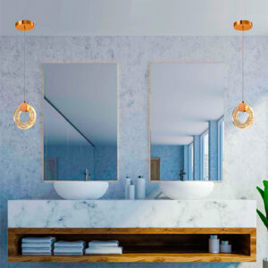 Pende Furo com LED Integrado