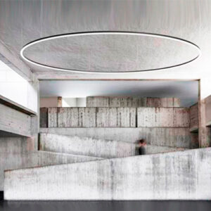 Pendente Aro Grande Perfil LED Integrado