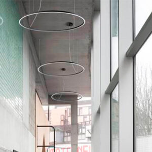 Pendente Aro Grande Perfil LED Integrado