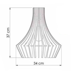 Pendente Madeira Ambut