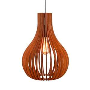 Pendente Madeira Globo Pequeno