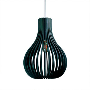 Pendente Madeira Globo Pequeno