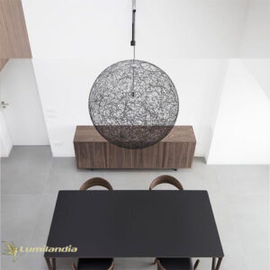 Pendente de Fibra Natural de Juta Ninho