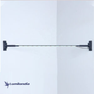 Perfil Suspenso Linear Tensionado Luz Direta ou Indireta Conectado Entre Dois Pontos de Até 3, 6, 9, 12, 16 ou 20 Metros