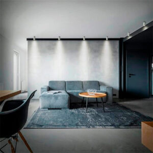 Plafon de Sobrepor Tubular com LED Integrado