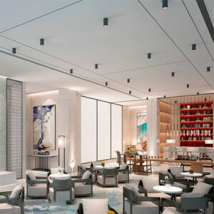 Plafon de Sobrepor Tubular com LED Integrado