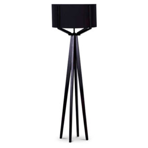 Luminária de Chão Madeira Colunas Quatrope