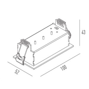 Luminária de Embutir Pontual Picolo Orientável 7W - 14W