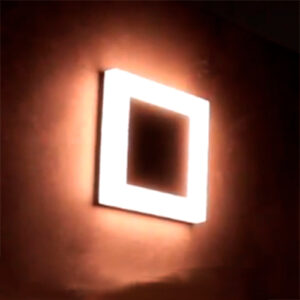 Plafon Aurea Quadrado com LED integrado 10W, 15W, 25W