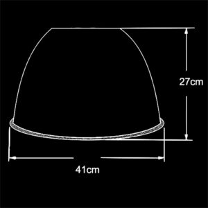 Cúpula Prismática de 16”