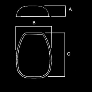 Lente Luminária Pública de Policarbonato