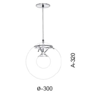 Luminária Pendente Moderno Globos Duplos