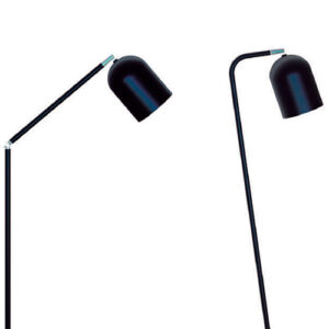 Luminária de Chão Coluna Hunter Alumínio Cúpula