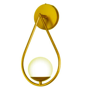 Luminária de Parede Arandela Gota com Globo
