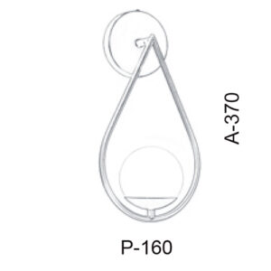 Luminária de Parede Arandela Gota com Globo