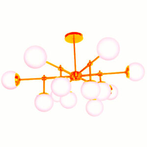 Luminária de Teto Plafon 12 Globos