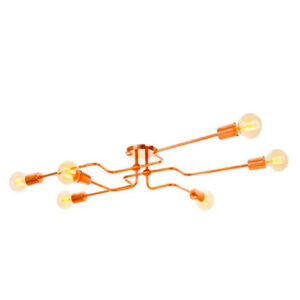Luminária de Teto Plafon com 6 Hastes Tijas