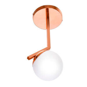 Luminária de Teto Plafon com Globo Ângulo 135°