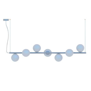 Lustre Pendente 7 Globos Jabuticaba