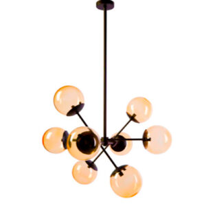 Lustre Pendente Linear 8 Globos Octo