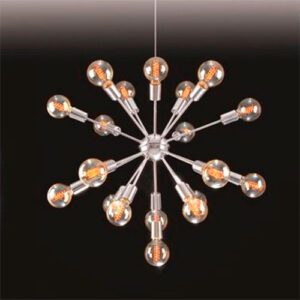 Lustre Pendente Moderno Sputinic 19 Lâmpadas