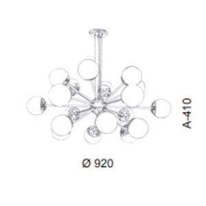 Lustre Sputinic 18 Globos
