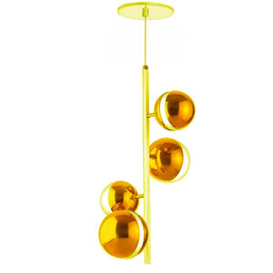 Pendente Moderno Linha 2+2 Bolas