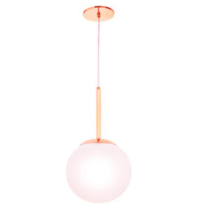 Pendente Moderno com Globo de Vidro