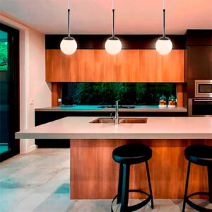 Pendente Moderno com Globo de Vidro