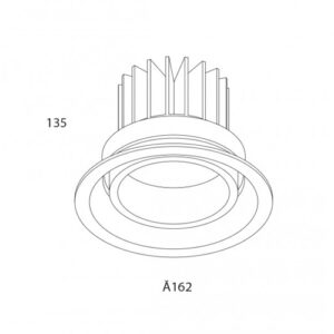Luminária Spot de Embutir Potenzia 30W