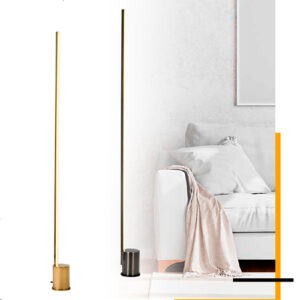 Luminária de Chão Coluna Fit com LED Integrado