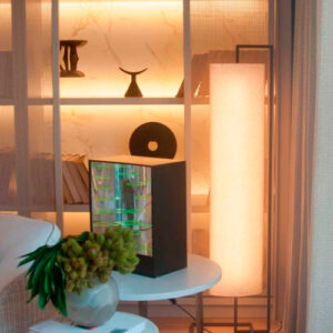 Luminária de Chão Coluna Ovall Roll