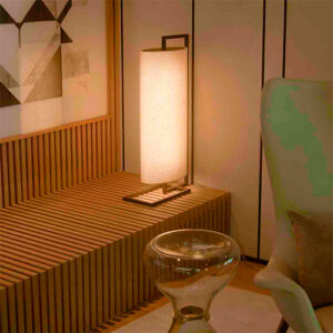 Luminária de Mesa Abajur Ovalado Moderno