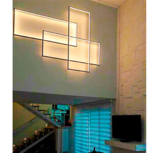 Luminária de Parede Arandela Buleu Triplo com LED Integrado