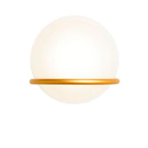 Luminária de Parede Arandela Globo com Anel