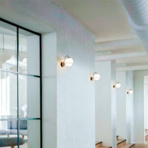 Luminária de Parede Arandela Globo com Anel