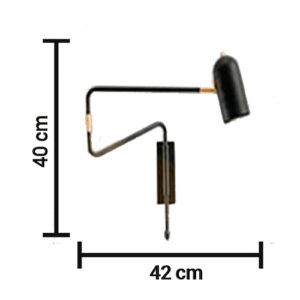 Luminária de Parede Arandela com Foco Direcionável