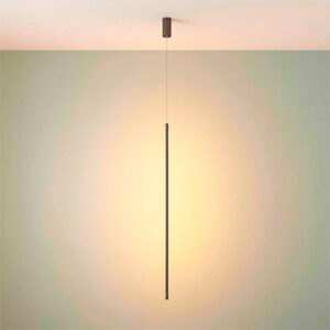Luminária de Teto Pendente Linear Vertical com LED Integrado