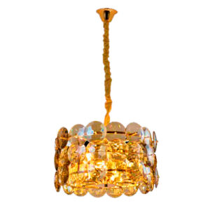 Luminária de Teto Pendente de Cristal Aragon