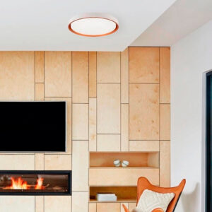 Luminária de Teto Plafon Redondo Muntada com LED Integrado