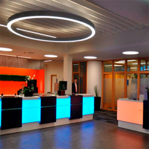 Luminária de Teto Plafon Saturno com LED Integrado