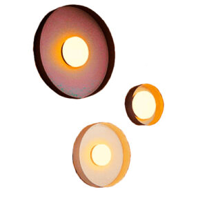 Plafom Arandela Plan 45cm Vidro 7W