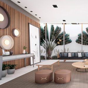 Plafon Arandela Plan 60cm vidro 21cm 7W