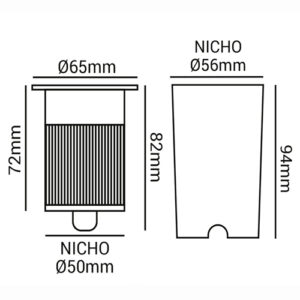 Embutir Solo LED Integrado 4,5W