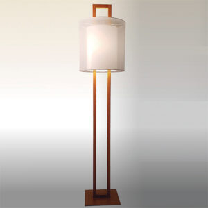 Luminária de Chão Coluna Redondo Quadrat